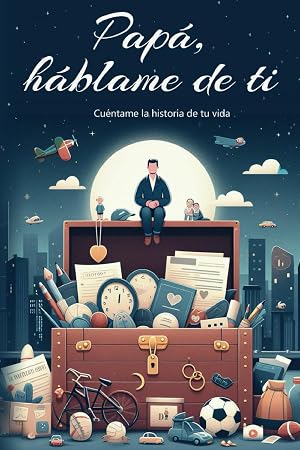 Pap&aacute;, h&aacute;blame de ti: M&aacute;s de 120 preguntas para conocer su vida | Regalo personalizable y original para navidad, cumplea&ntilde;os, d&iacute;a del padre...