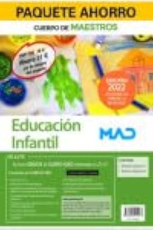 Paquete Ahorro Educaci&oacute;n Infantil (Cuerpo de Maestros). Ahorra 31&euro; (incluye Temario vol&uacute;menes 1 y 2; y acceso gratis al Curso Oro)