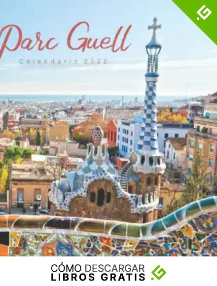 Parc Guell in Barcelona Calendario 2022: Calendario 2022 8.5''x8.5'' - Regalos para familiares y amigas amigos - Animales divertidos