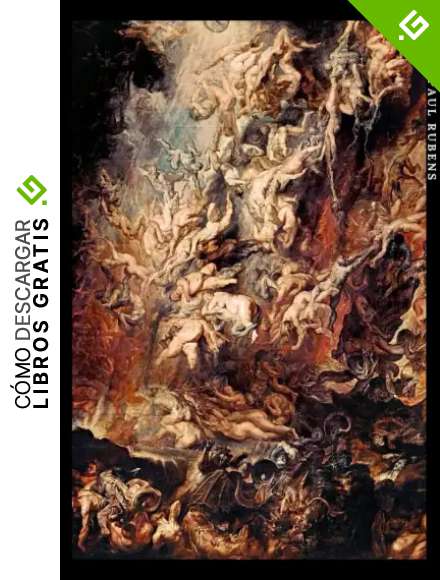 Peter Paul Rubens: La ca&iacute;da de los condenados. Cuaderno de notas. Design art&iacute;stico y elegante.