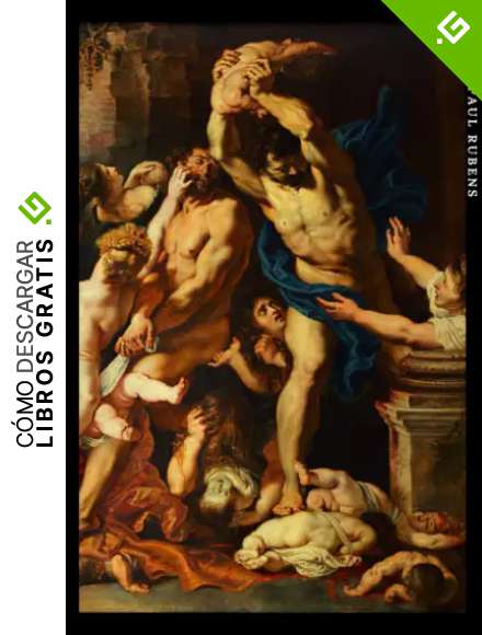 Peter Paul Rubens: La Masacre de los Inocentes. Cuaderno de notas. Design art&iacute;stico y elegante.