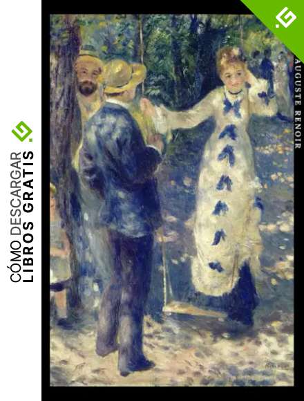 Pierre-Auguste Renoir: El Columpio. Cuaderno de notas. Design art&iacute;stico y elegante.