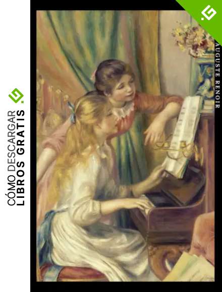 Pierre-Auguste Renoir: Muchachas al piano. Cuaderno de notas. Design art&iacute;stico y elegante.