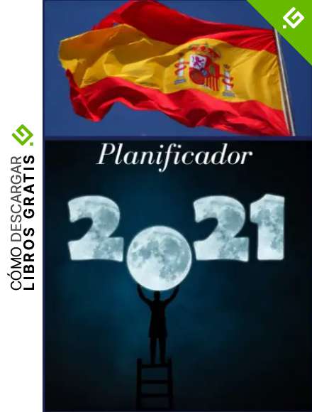 PLANIFICADOR 2021: Planificador 2021 "luna" - 6x9 pulgadas - 116 p&aacute;ginas.