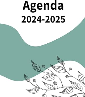 Planificador 2024-2025: Agenda de dos A&ntilde;os 2024-2025 | un mes en 3 paginas con hermosos colores | Planificador Pr&aacute;ctico 24 meses para parapara organizar Tus Tiempos y Tus trabajos.