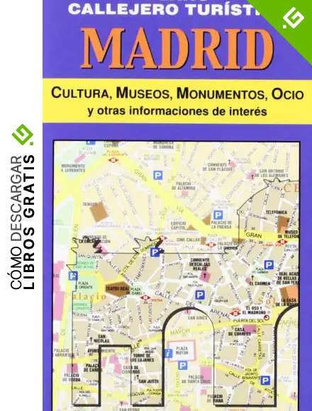Plano callejero tur&iacute;stico de Madrid