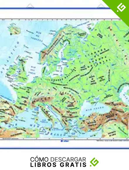 p&oacute;ster europa f&iacute;sico / pol&iacute;tico
