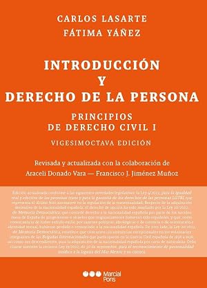 Principios de Derecho civil T.I: Tomo I: Introducci&oacute;n y Derecho de la persona 28&ordf; ed. (Manuales Universitarios)