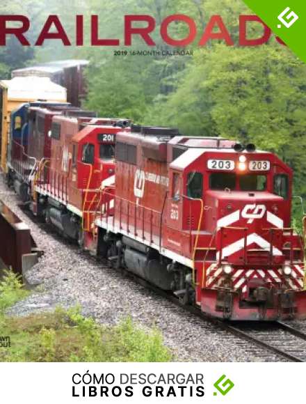 Railroads - Eisenbahn 2019 - 18-Monatskalender: Original BrownTrout-Kalender [Mehrsprachig] [Kalender]