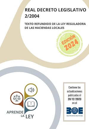 REAL DECRETO LEGISLATIVO 2/2004 TEXTO REFUNDIDO DE LA LEY REGULADORA DE LAS HACIENDAS LOCALES