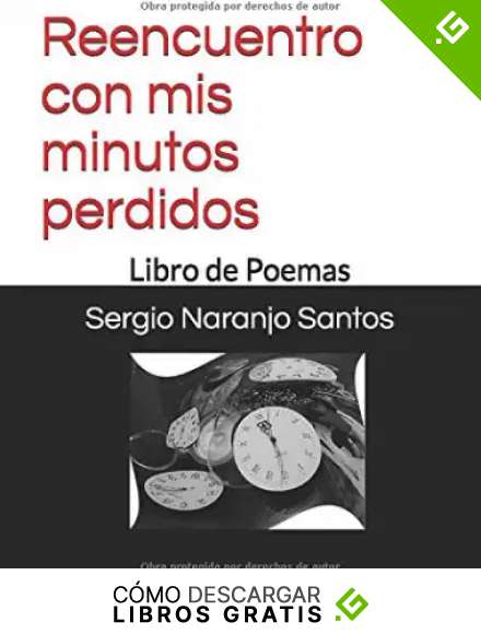 Reencuentro con mis minutos perdidos: Libro de poemas