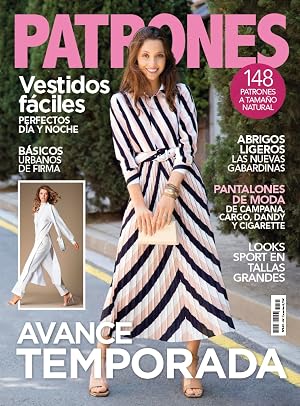Revista Patrones #441 | Avance temporada. Vestidos f&aacute;ciles perfectos d&iacute;a y noche. B&aacute;sicos urbanos de firma