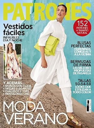 Revista Patrones #446 | Moda Verano. Vestidos infalibles d&iacute;a y noche