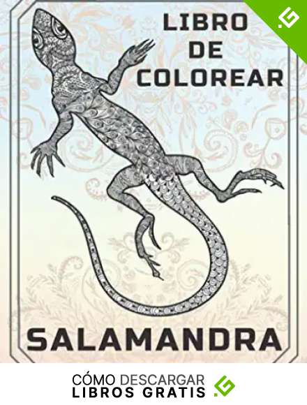 Salamandra - Libro de colorear 🦎