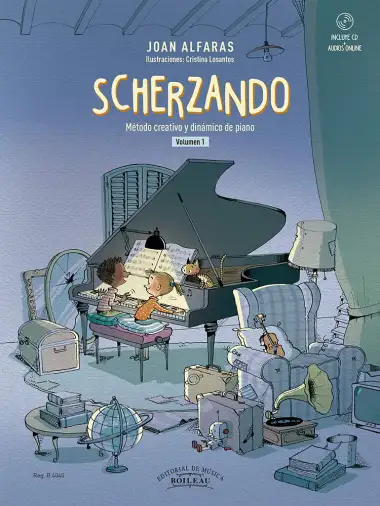 Scherzando Vol. 1 - Castellano (B.4040) - m&eacute;todo creativo y din&aacute;mico De Piano