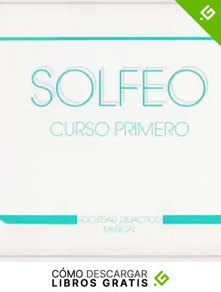 SDM - Curso de Solfeo Vol.1 (Apaisado)