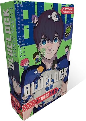 Shonen Starter Set Blue Lock n&ordm; 1+2+3 (Manga Shonen)