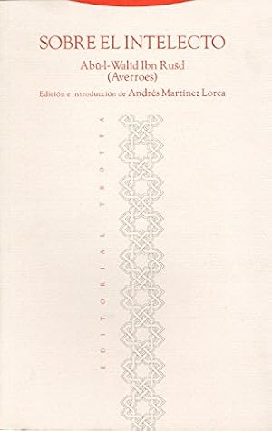 Sobre El Intelecto (AL-ANDALUS. TEXTOS Y ESTUDIOS)