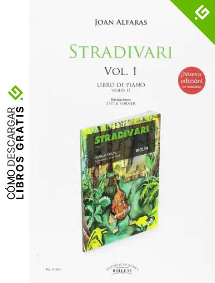 Stradivari vol. 1 - Viol&iacute;n y Piano - B.3605