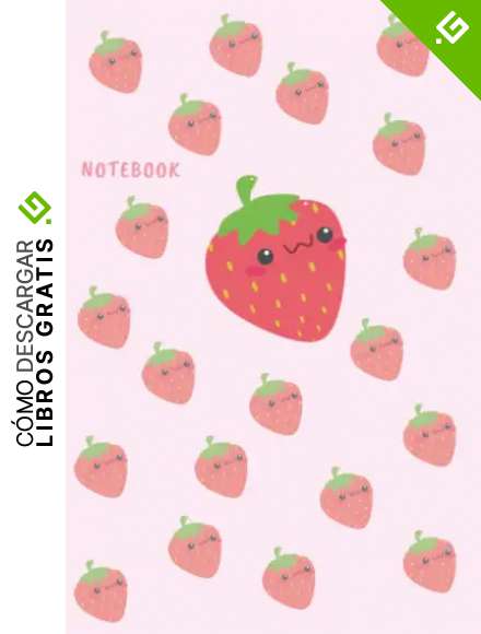 Strawberry kawaii notebook