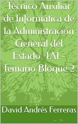 T&eacute;cnico Auxiliar de Inform&aacute;tica de la Administraci&oacute;n General del Estado. TAI - Temario Bloque 2