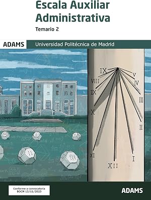Temario 2 Escala Auxiliar Administrativa de la Universidad Polit&eacute;cnica de Madrid (OPOSICIONES)