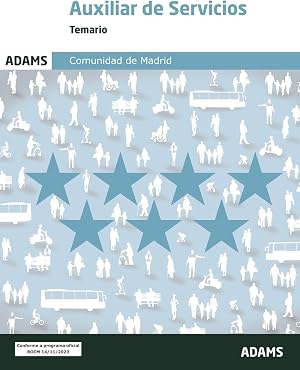 Temario Auxiliar de Servicios Comunidad de Madrid. Turno libre