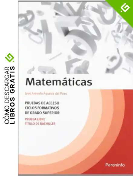 Temario matem&aacute;ticas pruebas de acceso ciclos formativos grado superior: R&uacute;stica (3)