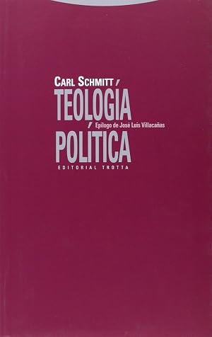 Teolog&iacute;a Pol&iacute;tica (ESTRUCTURAS Y PROCESOS - DERECHO)