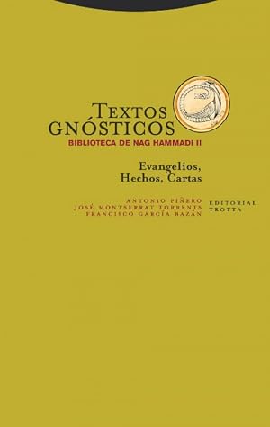 Textos Gn&oacute;sticos Ii - Biblioteca De Nag Hammadi: Evangelios. Hechos. Cartas (ESTRUCTURAS Y PROCESOS - RELIGION)