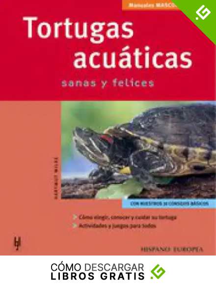 Tortugas acu&aacute;ticas (Mascotas en casa)