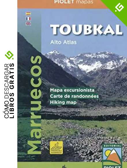 Toubkal. Alto Atlas Marruecos. 1: 40.000
