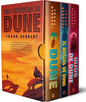Trilog&iacute;a Dune, edici&oacute;n de lujo (estuche con: Dune | El mes&iacute;as de Dune | Hijos de Dune): Dune / El Mes&iacute;as De Dune / Hijos De Dune/ Dune / Dune Messiah / Children of Dune (Best Seller)