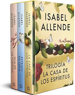 Trilog&iacute;a La casa de los esp&iacute;ritus (estuche con: La casa de los esp&iacute;ritus | Hija de la fortuna | Retrato en sepia) (Best Seller)