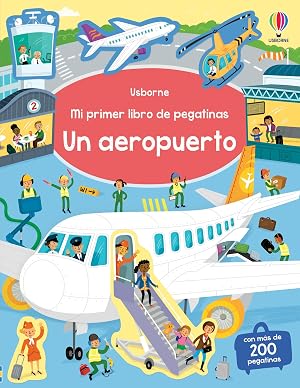 Un aeropuerto (Mi primer libro de pegatinas)