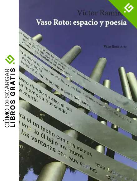 Vaso Roto Espacio Y Poesia (ARTE)