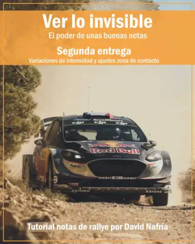 Ver lo invisible. Segunda entrega: Variaciones de intensidad y ajustes zona de contacto.: El poder de unas buenas notas. Tutorial notas de rallye por ... sobre notas de rallye por David Nafr&iacute;a.)