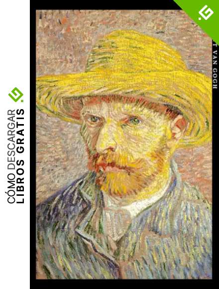 Vincent van Gogh: Autorretrato con sombrero de paja. Cuaderno de notas. Design art&iacute;stico y elegante.
