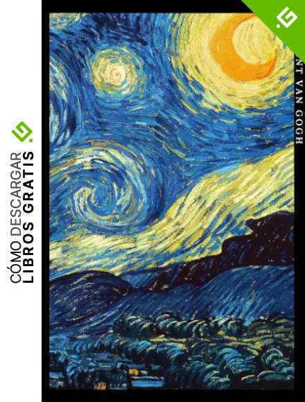 Vincent van Gogh: La noche estrellada. Cuaderno de notas. Design art&iacute;stico y elegante.
