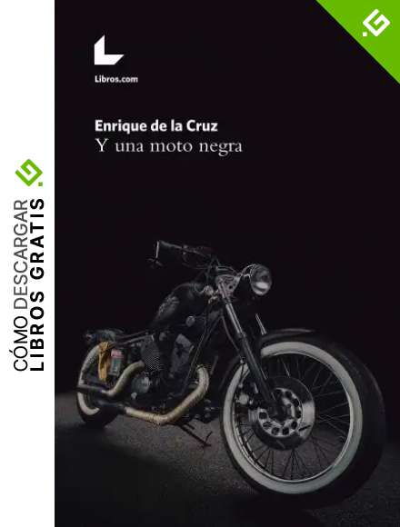 Y una moto negra