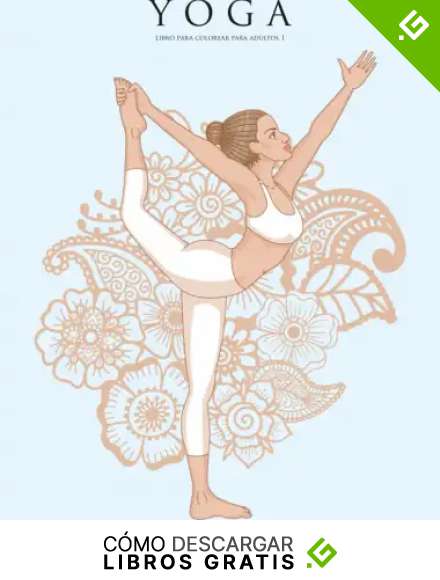 Yoga libro para colorear para adultos 1